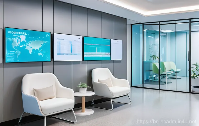 보건의료행정사 이론과 실무 차이점 - **Prompt:** A modern, brightly lit training room within a healthcare facility, emphasizing the integ...