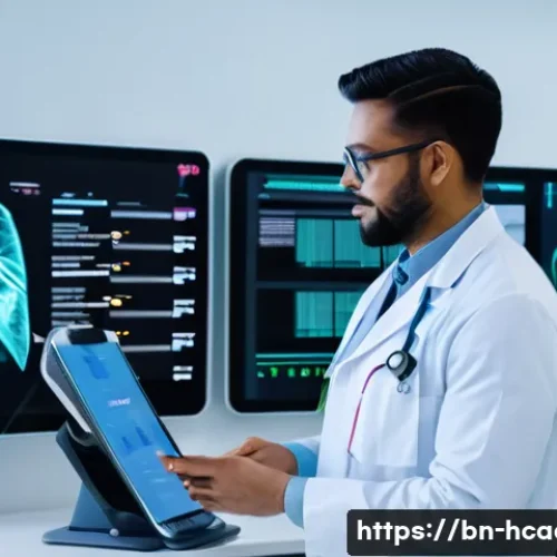 보건의료행정사 자격시험 주요 과목 분석 - **Prompt 1: Modern Healthcare Operations and Technology**
    A vibrant, panoramic view inside a bus...