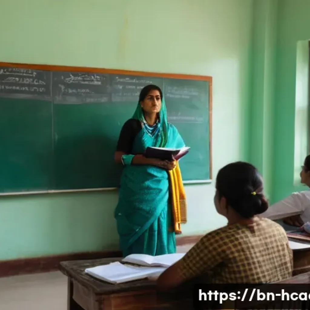 보건의료행정사 교육 과정 비용 - A detailed classroom scene in Bangladesh featuring diverse adult students attentively participating ...